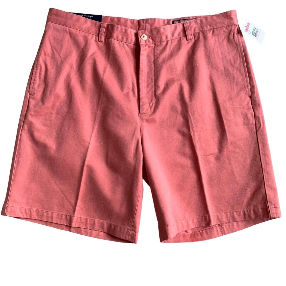 NWT Vineyard‎ Vines Classic Fit Club Shorts Mens Size 40 X 9” Inseam Rhubarb.